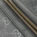 GG Imprime Messenger Black PVC coated canvas x Leather 295257 C015428261GG インプライム メッセンジャー ブラック PVCコーティングキャンバス x レザー 295257 C015428261
