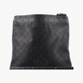 GG Imprime Messenger Black PVC coated canvas x Leather 295257 C015428261GG インプライム メッセンジャー ブラック PVCコーティングキャンバス x レザー 295257 C015428261