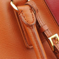 Galleria Orange×red SAFFIANO Leather BN1844 31/Aガレリア オレンジ×レッド サフィアーノレザー BN1844 31/A