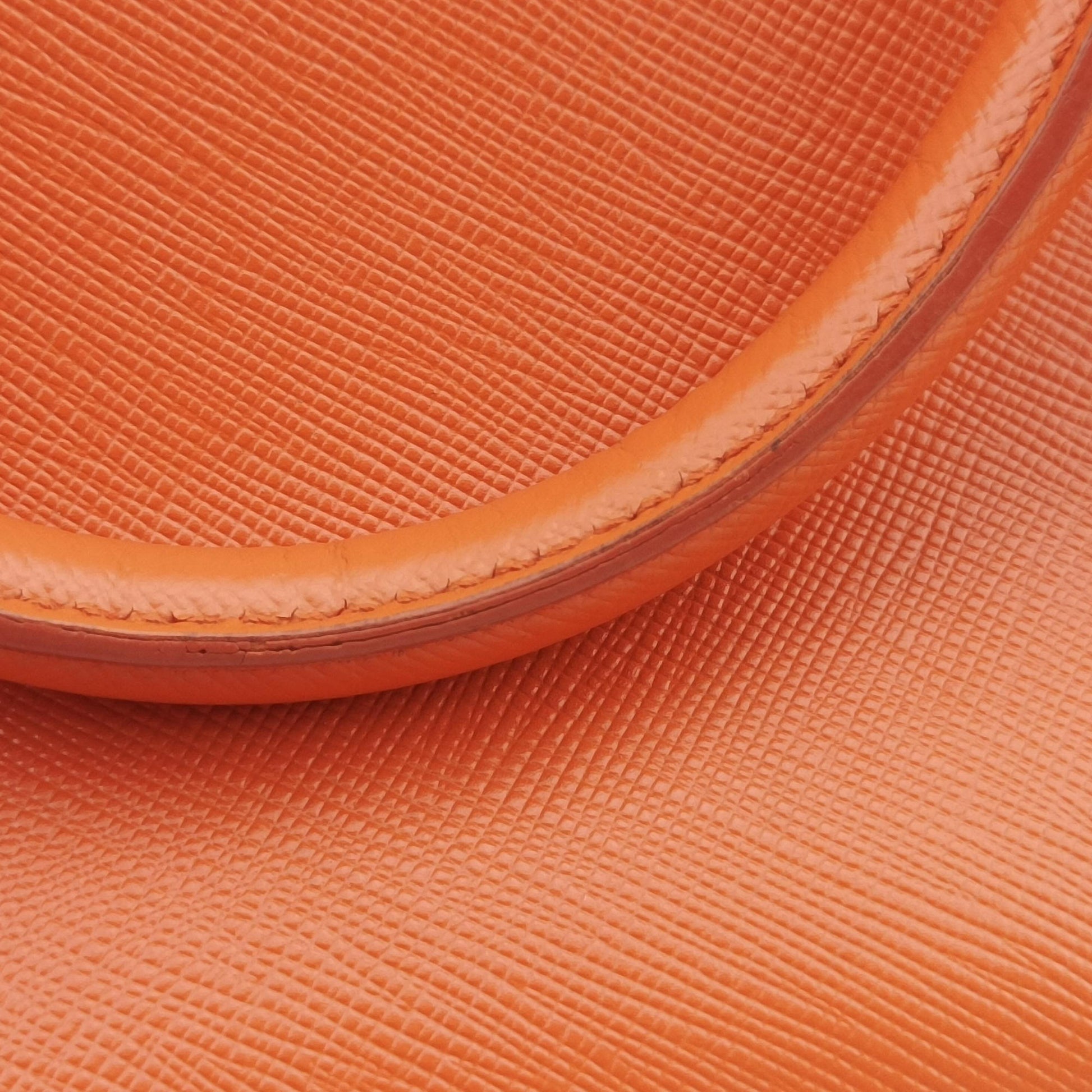 Galleria Orange×red SAFFIANO Leather BN1844 31/Aガレリア オレンジ×レッド サフィアーノレザー BN1844 31/A