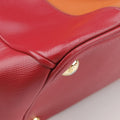 Galleria Orange×red SAFFIANO Leather BN1844 31/Aガレリア オレンジ×レッド サフィアーノレザー BN1844 31/A