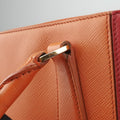 Galleria Orange×red SAFFIANO Leather BN1844 31/Aガレリア オレンジ×レッド サフィアーノレザー BN1844 31/A
