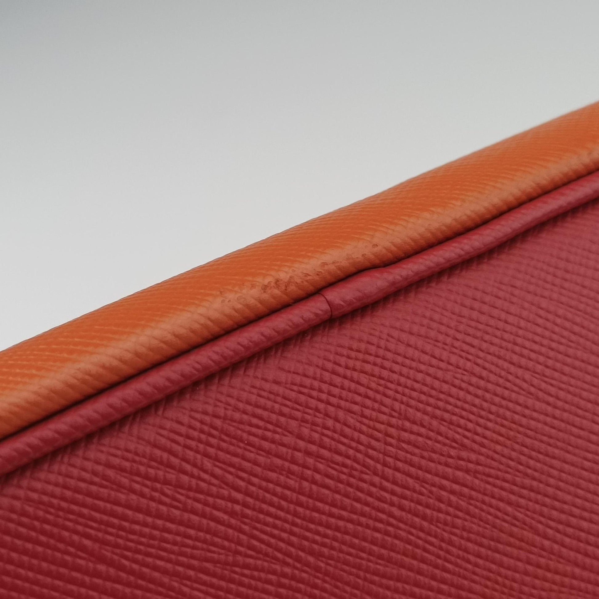 Galleria Orange×red SAFFIANO Leather BN1844 31/Aガレリア オレンジ×レッド サフィアーノレザー BN1844 31/A