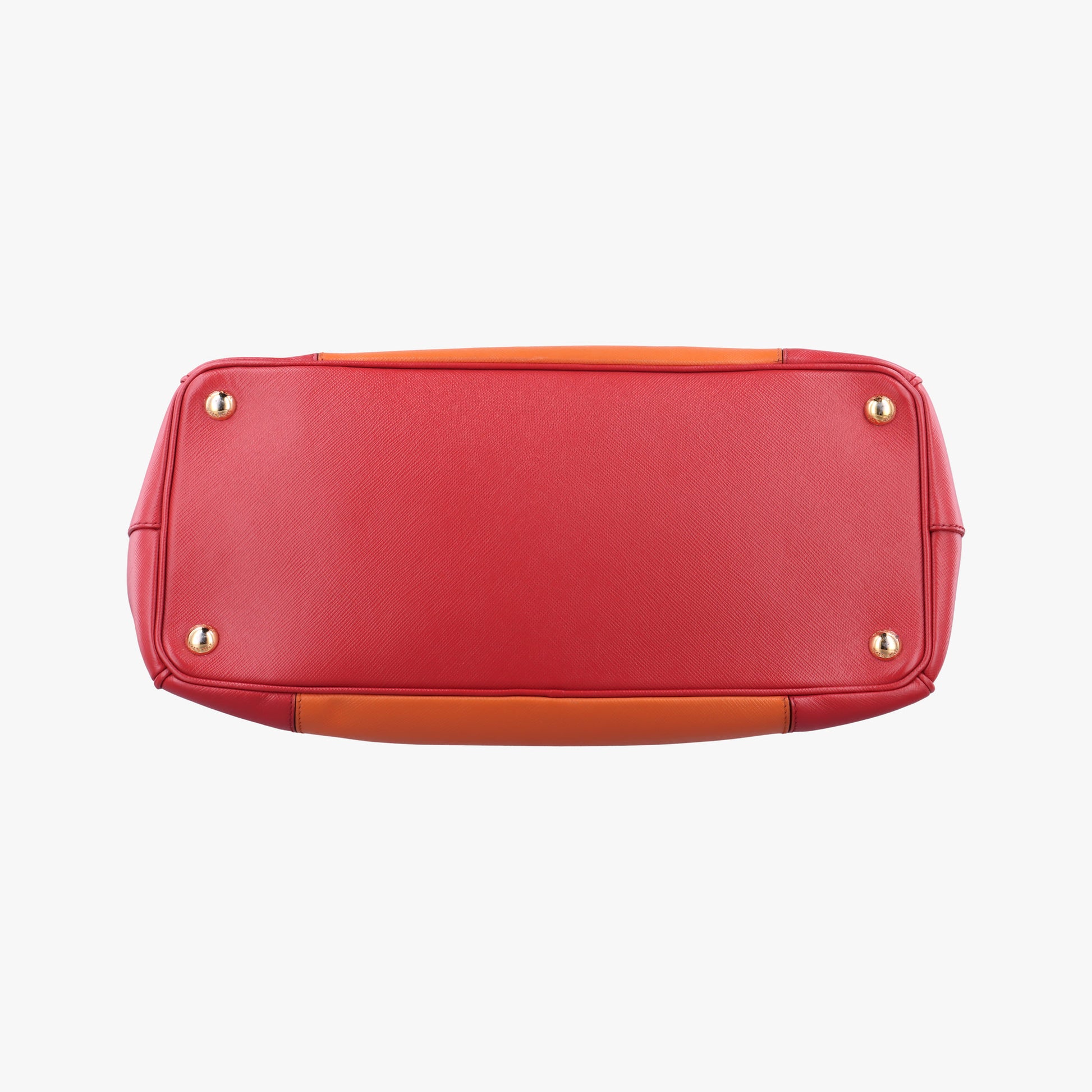 Galleria Orange×red SAFFIANO Leather BN1844 31/Aガレリア オレンジ×レッド サフィアーノレザー BN1844 31/A