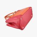 Galleria Orange×red SAFFIANO Leather BN1844 31/Aガレリア オレンジ×レッド サフィアーノレザー BN1844 31/A
