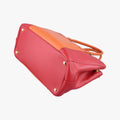 Galleria Orange×red SAFFIANO Leather BN1844 31/Aガレリア オレンジ×レッド サフィアーノレザー BN1844 31/A