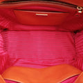 Galleria Orange×red SAFFIANO Leather BN1844 31/Aガレリア オレンジ×レッド サフィアーノレザー BN1844 31/A