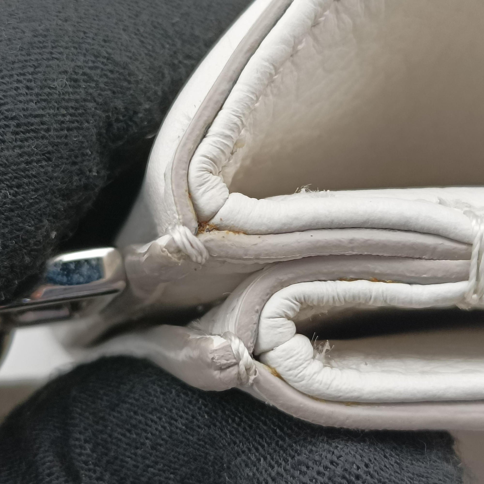 Thea White Leather テア ホワイト レザー 