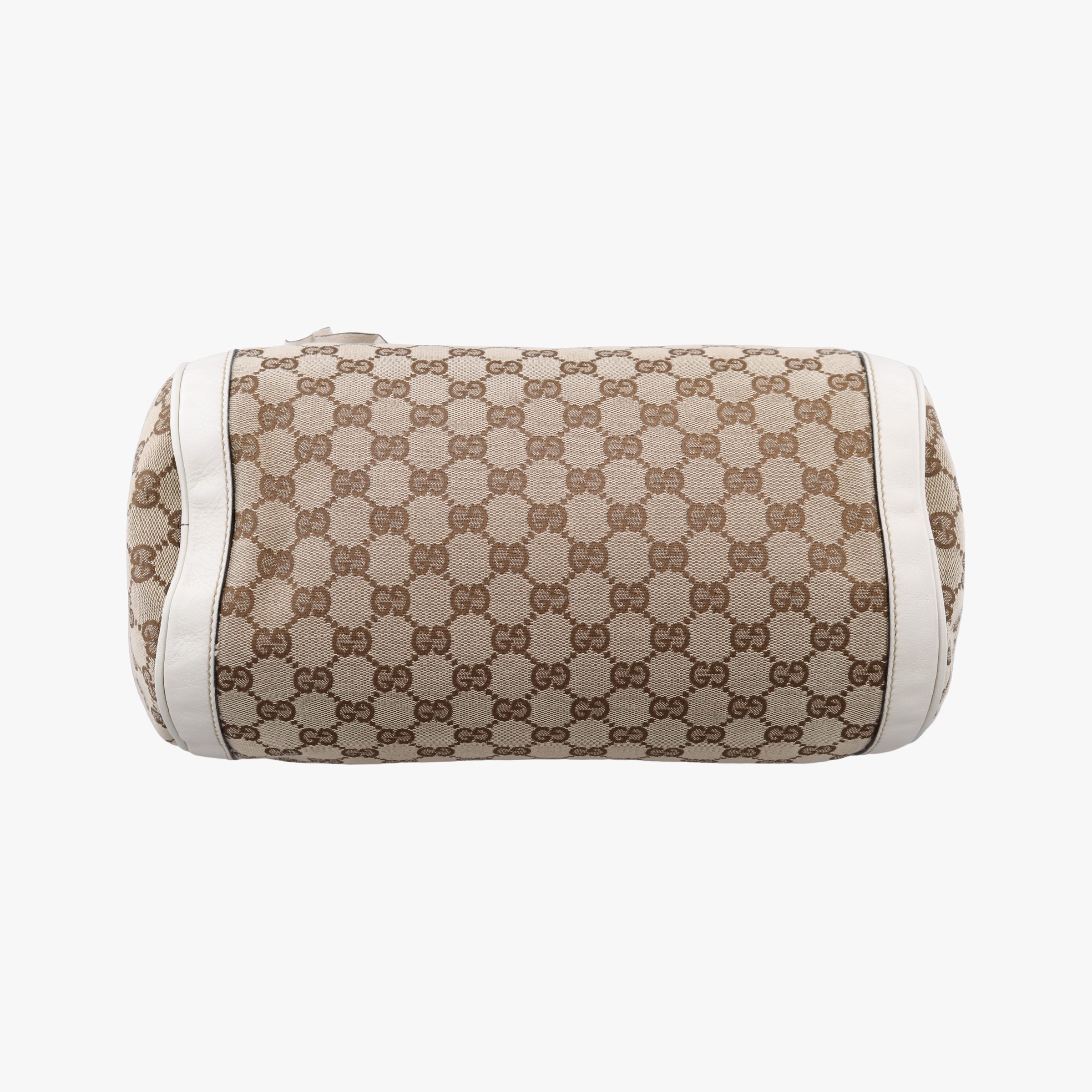 GG Pattern Trophy Beige × Ivory Leather×Canvas 189825 D01755150GG柄 トロフィー ベージュ×アイボリー レザー×キャンバス 189825 D01755150