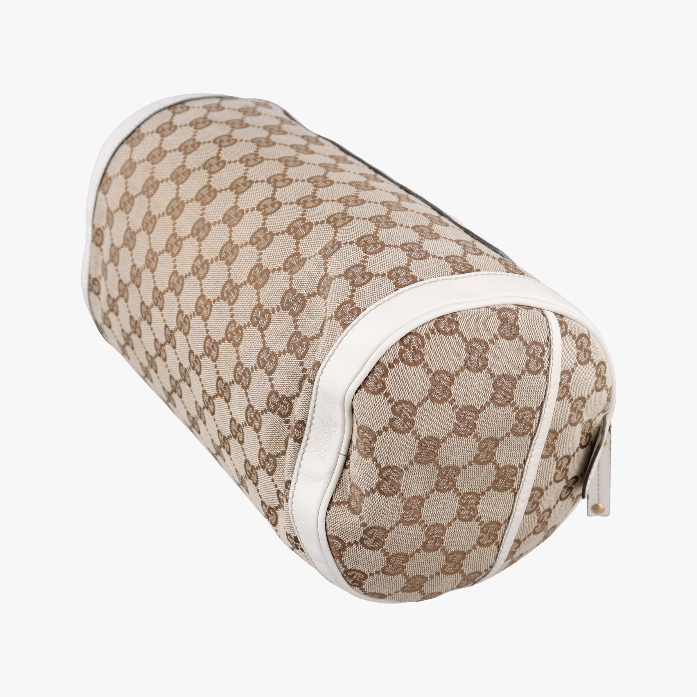 GG Pattern Trophy Beige × Ivory Leather×Canvas 189825 D01755150GG柄 トロフィー ベージュ×アイボリー レザー×キャンバス 189825 D01755150