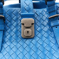 Roma Intrecciato Blue lambskin B02133734Tローマ イントレチャート ブルー ラムスキン B02133734T