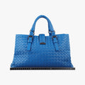 Roma Intrecciato Blue lambskin B02133734Tローマ イントレチャート ブルー ラムスキン B02133734T