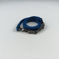 Roma Intrecciato Blue lambskin B02133734Tローマ イントレチャート ブルー ラムスキン B02133734T