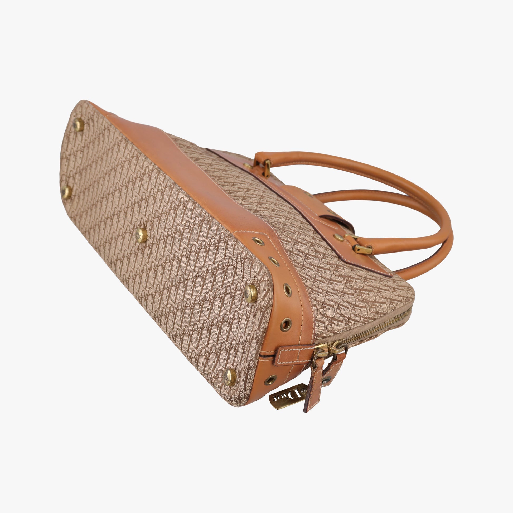 Street Chic Trotter Beige×brown canvas×leather 03BM-0093ストリートシックトロッター ベージュ×ブラウン キャンバス×レザー 03BM-0093