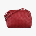 NODINI Intrecciato Red lambskin B01263721Wノディーニ イントレチャート レッド ラムスキン B01263721W