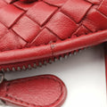NODINI Intrecciato Red lambskin B01263721Wノディーニ イントレチャート レッド ラムスキン B01263721W