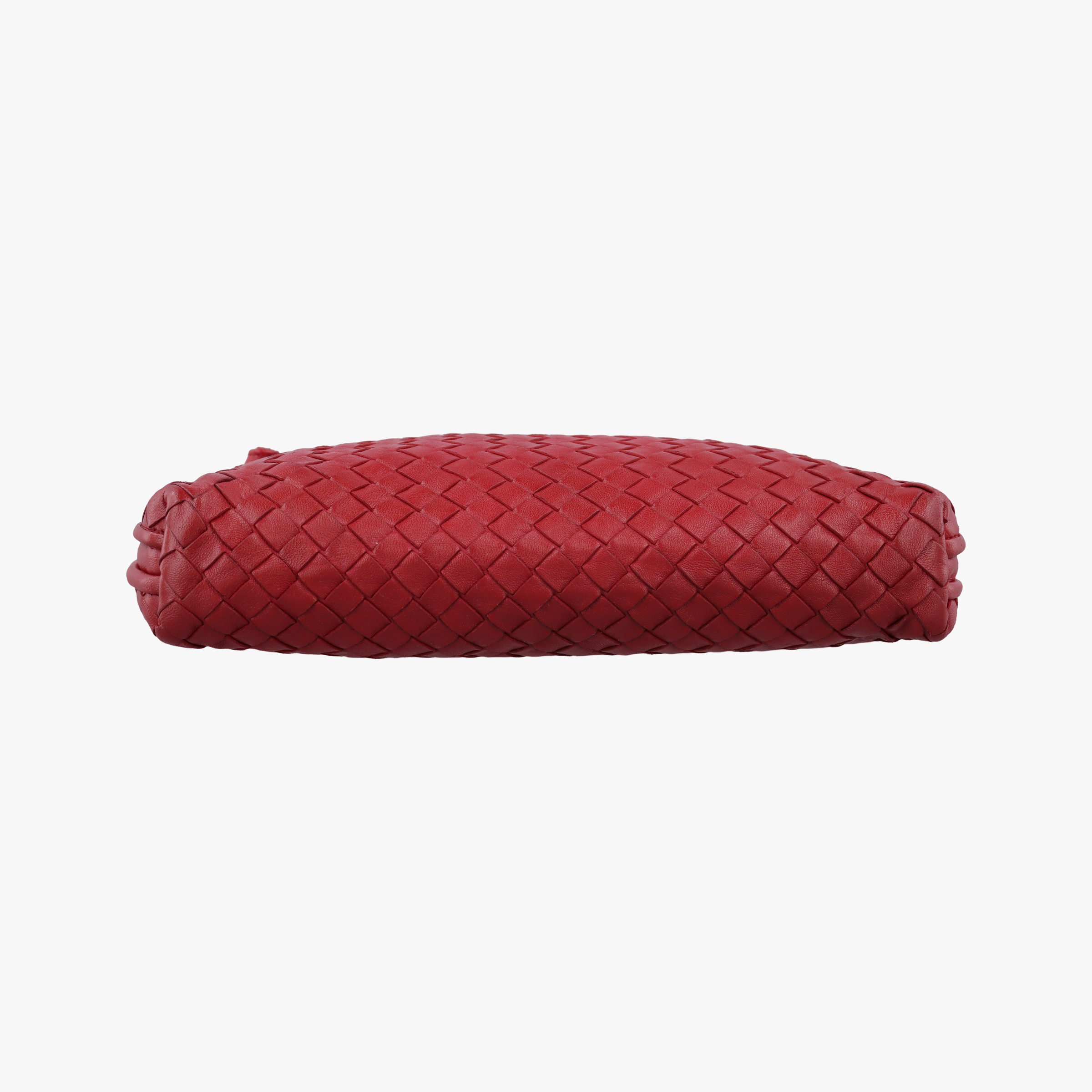 NODINI Intrecciato Red lambskin B01263721Wノディーニ イントレチャート レッド ラムスキン B01263721W