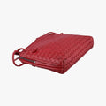 NODINI Intrecciato Red lambskin B01263721Wノディーニ イントレチャート レッド ラムスキン B01263721W