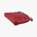 NODINI Intrecciato Red lambskin B01263721Wノディーニ イントレチャート レッド ラムスキン B01263721W