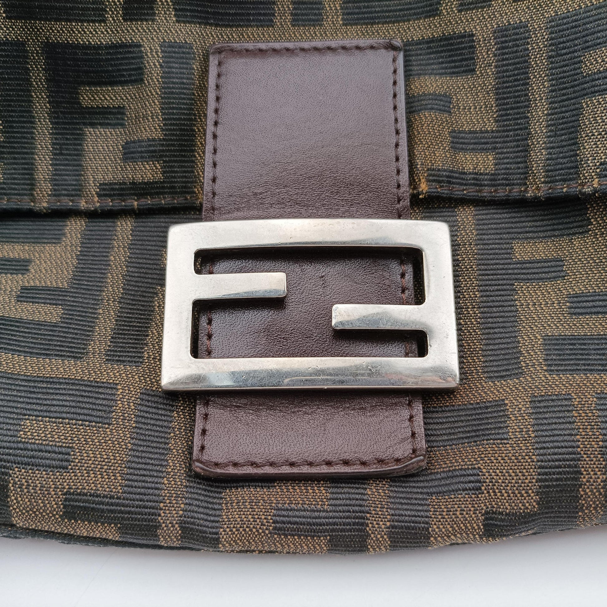 Baguette Zucchino Brown canvas 377526 Lot number unknownバゲット ズッキーニ ブラウン キャンバス 377526 製番不明