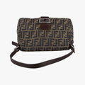 Baguette Zucchino Brown canvas 377526 Lot number unknownバゲット ズッキーニ ブラウン キャンバス 377526 製番不明