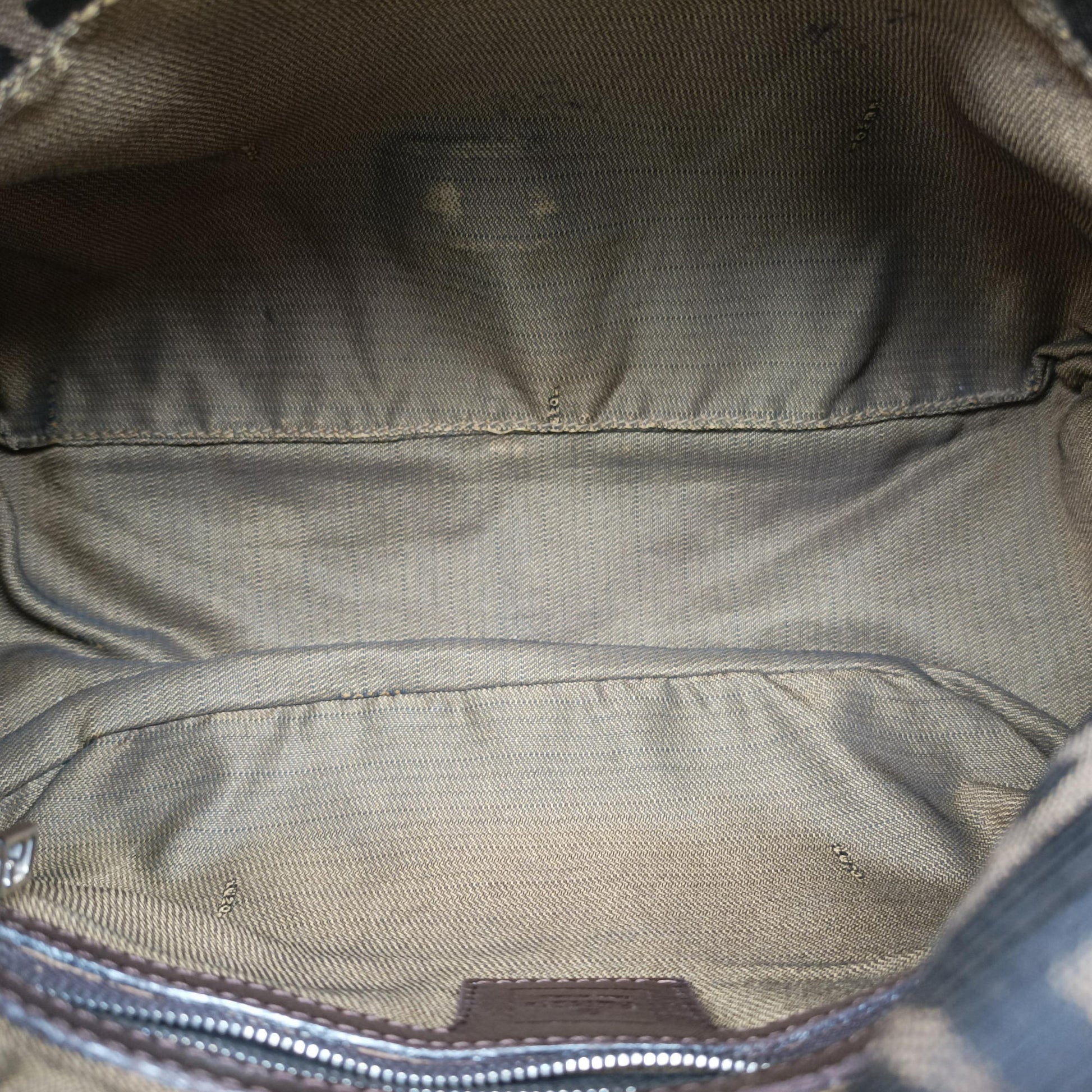 Baguette Zucchino Brown canvas 377526 Lot number unknownバゲット ズッキーニ ブラウン キャンバス 377526 製番不明