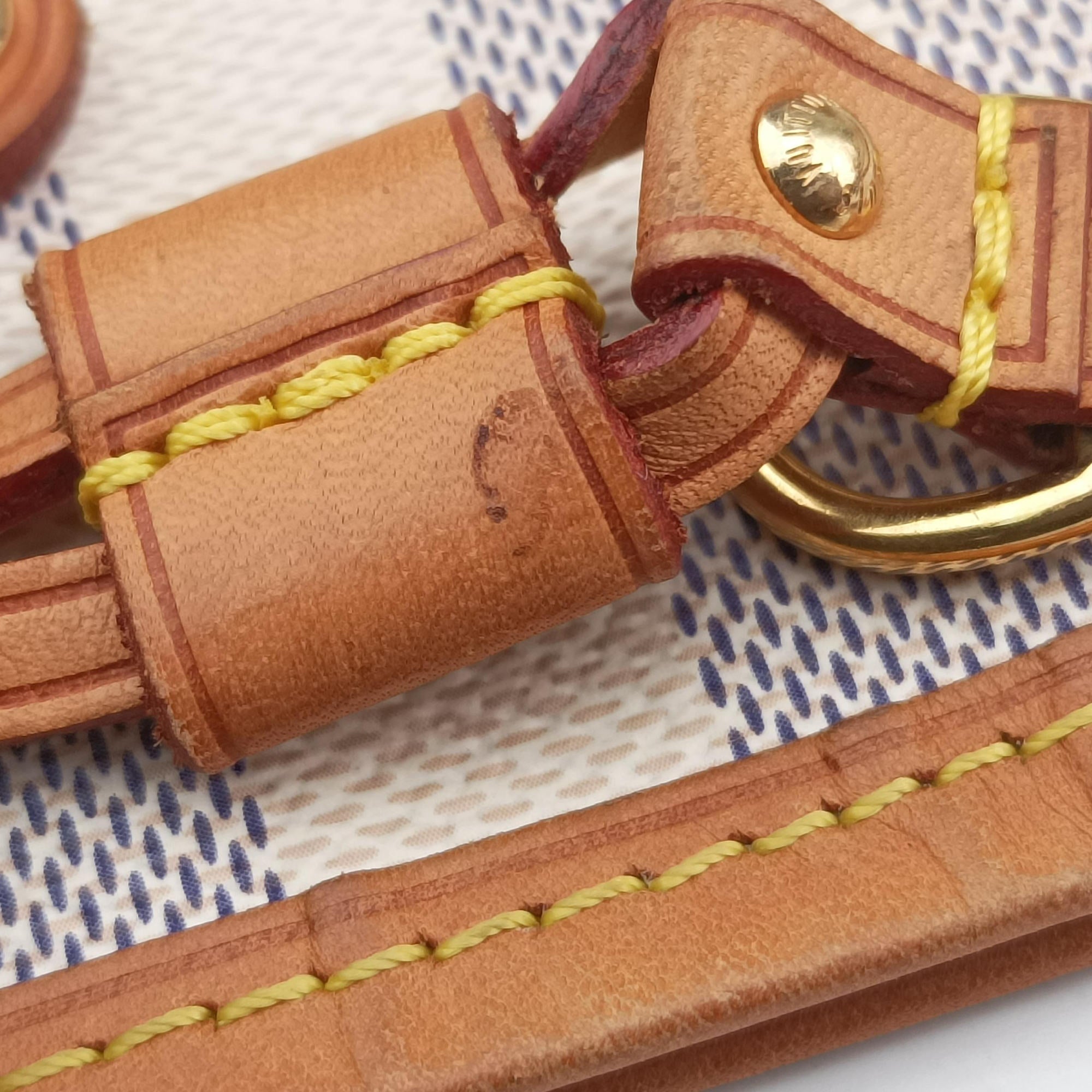 NEVERFULL GM Azur Damier Canvas N51108 FL1110ネヴァーフルGM アズール ダミエキャンバス N51108 FL1110
