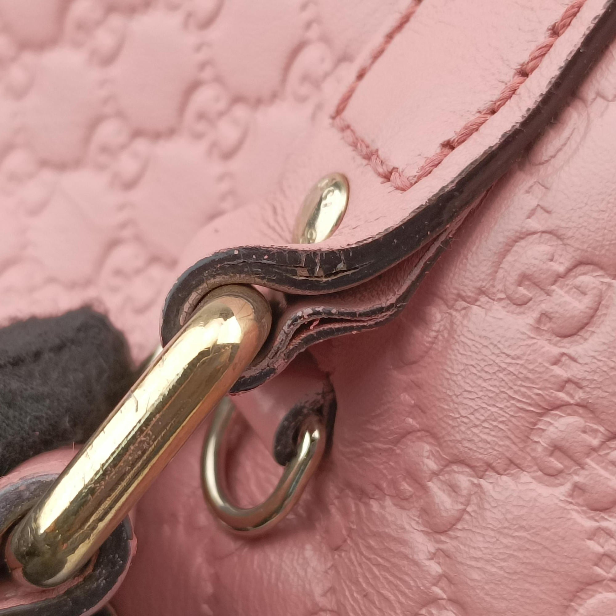 Microguccissima Pink Leather 449663 H023188015マイクログッチシマ ピンク レザー 449663 H023188015