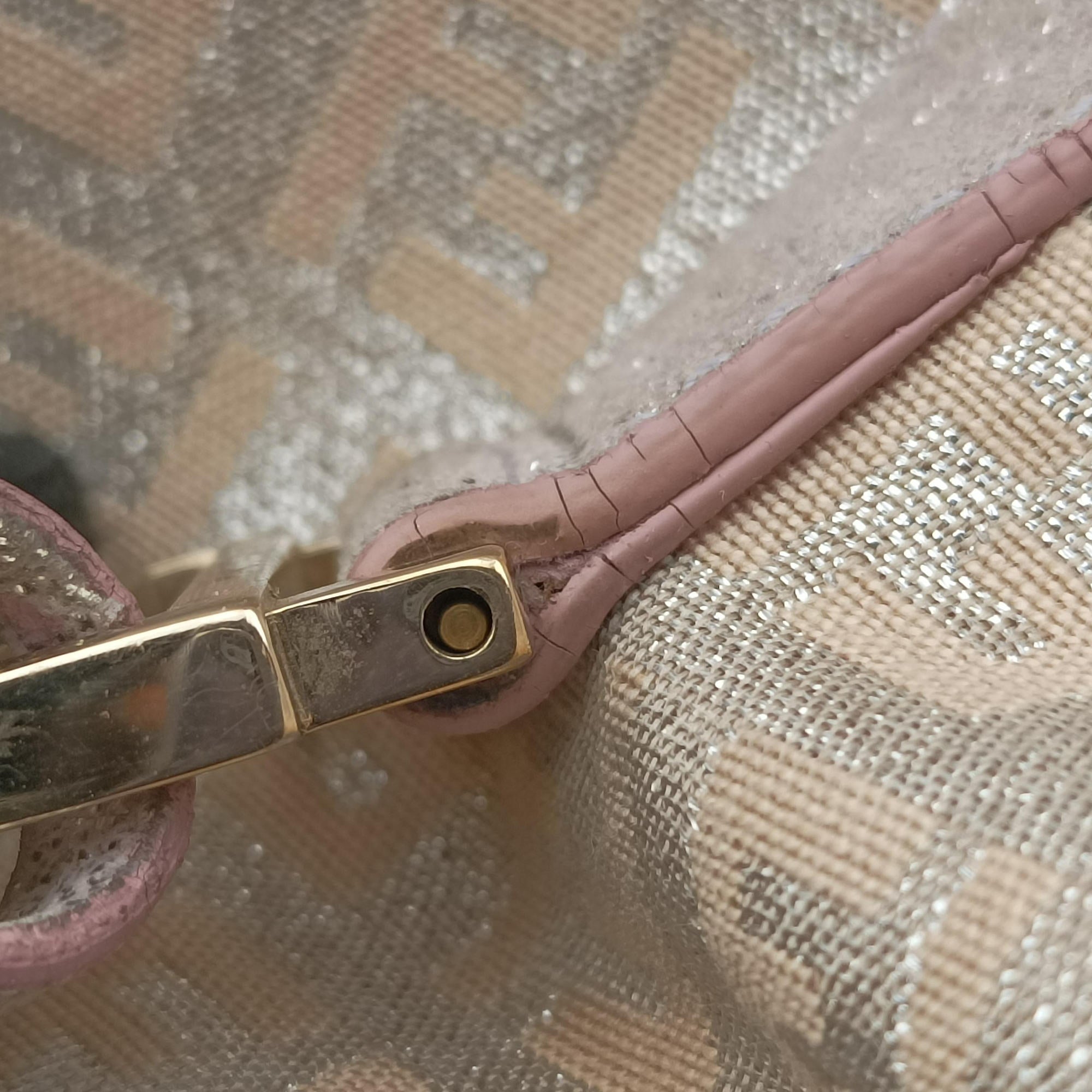 Zucchino Glitter Logo Pink Canvas 8BL068 2305-063-RQ6/058スパンコールイエローグラデーション ピンク キャンバス 8BL068 2305-063-RQ6/058