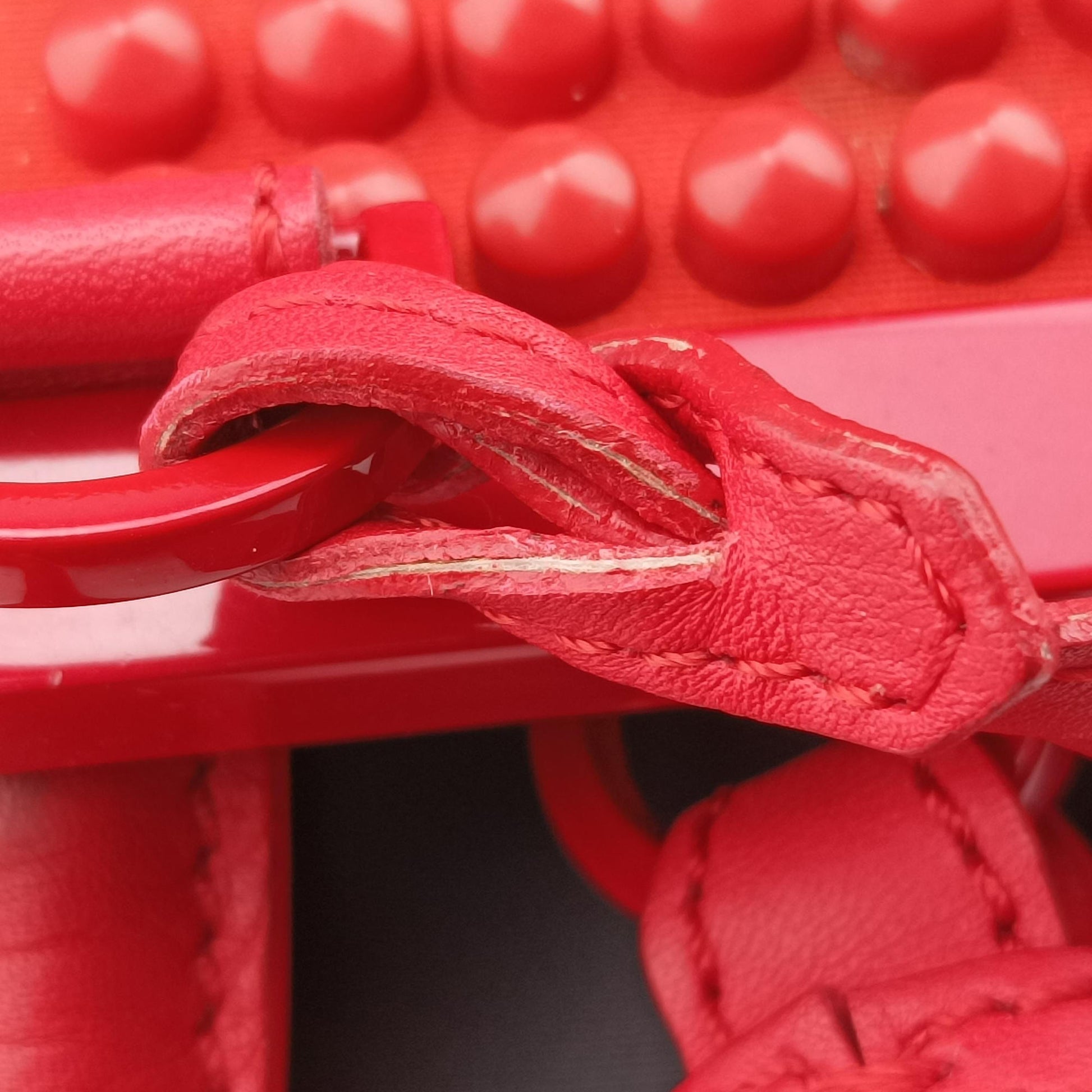 2 JOURS Orange x Red fabric x Leather 8BH250 8BH250-K1X 138-2516トゥージュール オレンジ x レッド ファブリック x レザー 8BH250 8BH250-K1X 138-2516
