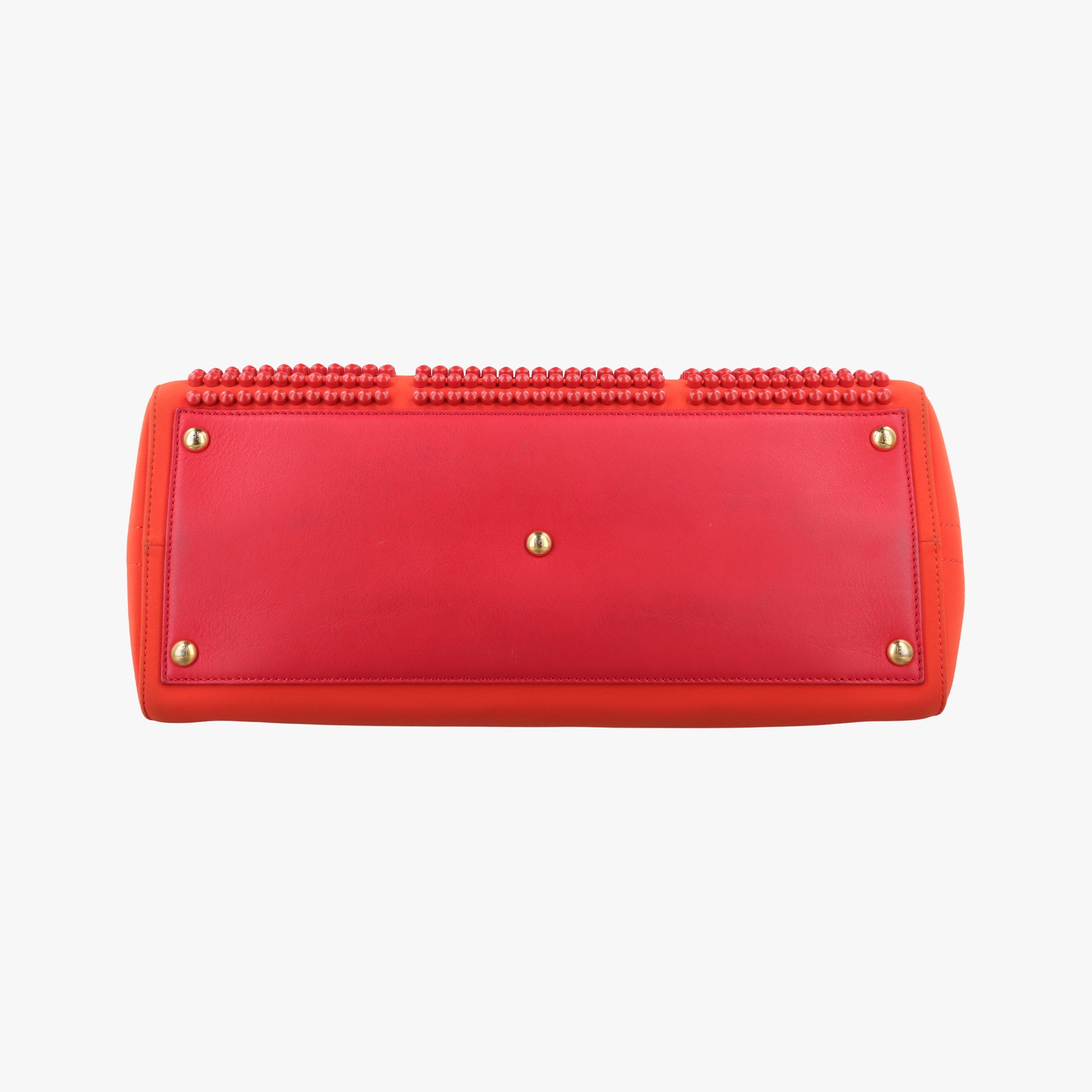 2 JOURS Orange x Red fabric x Leather 8BH250 8BH250-K1X 138-2516トゥージュール オレンジ x レッド ファブリック x レザー 8BH250 8BH250-K1X 138-2516