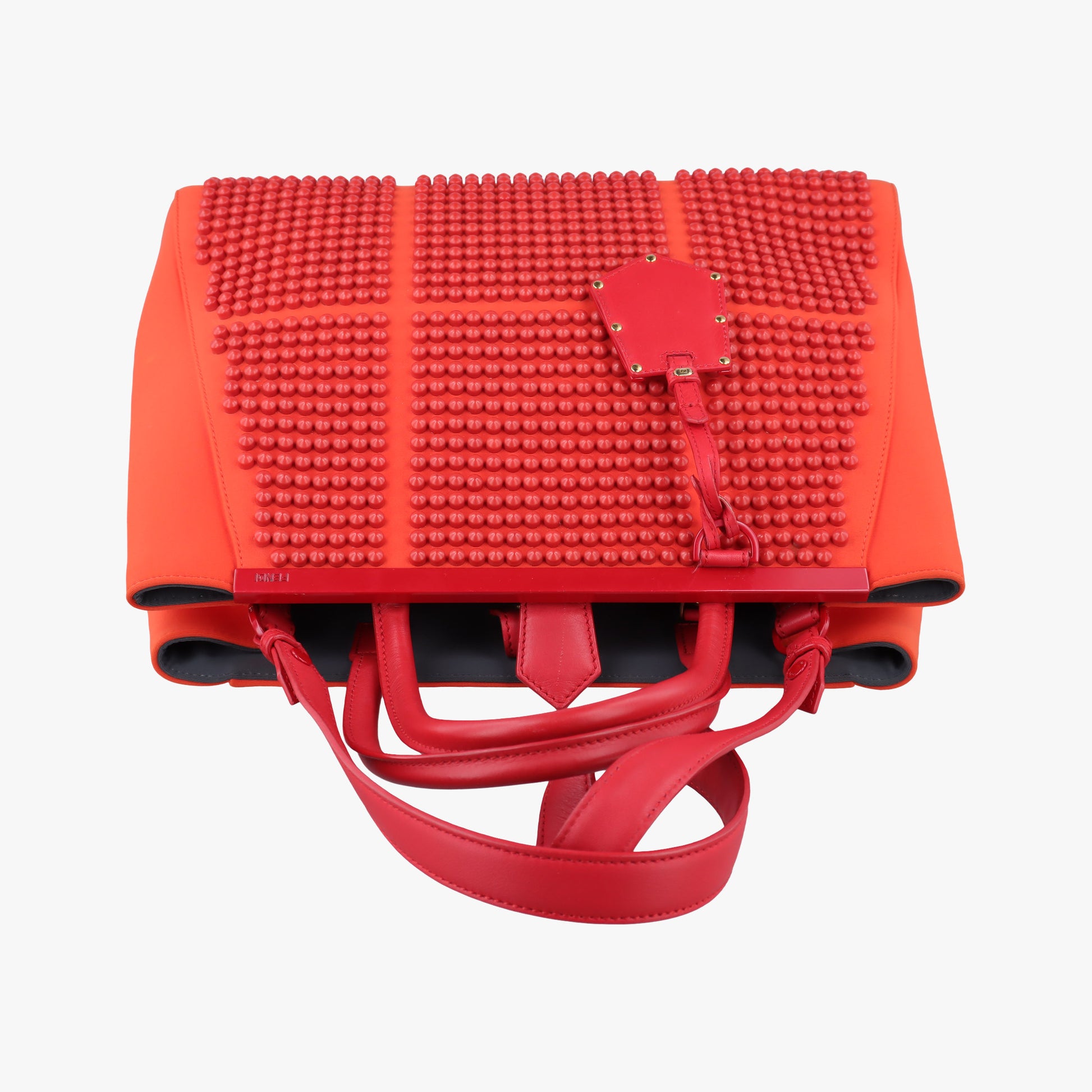 2 JOURS Orange x Red fabric x Leather 8BH250 8BH250-K1X 138-2516トゥージュール オレンジ x レッド ファブリック x レザー 8BH250 8BH250-K1X 138-2516