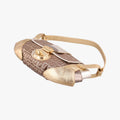Zucchino Borsa golden×Multicolour canvas×leather 8BR429 2241-8BR429-LPB-048ズッキーノ ボルサ ゴールド×マルチカラー キャンバス×レザー 8BR429 2241-8BR429-LPB-048