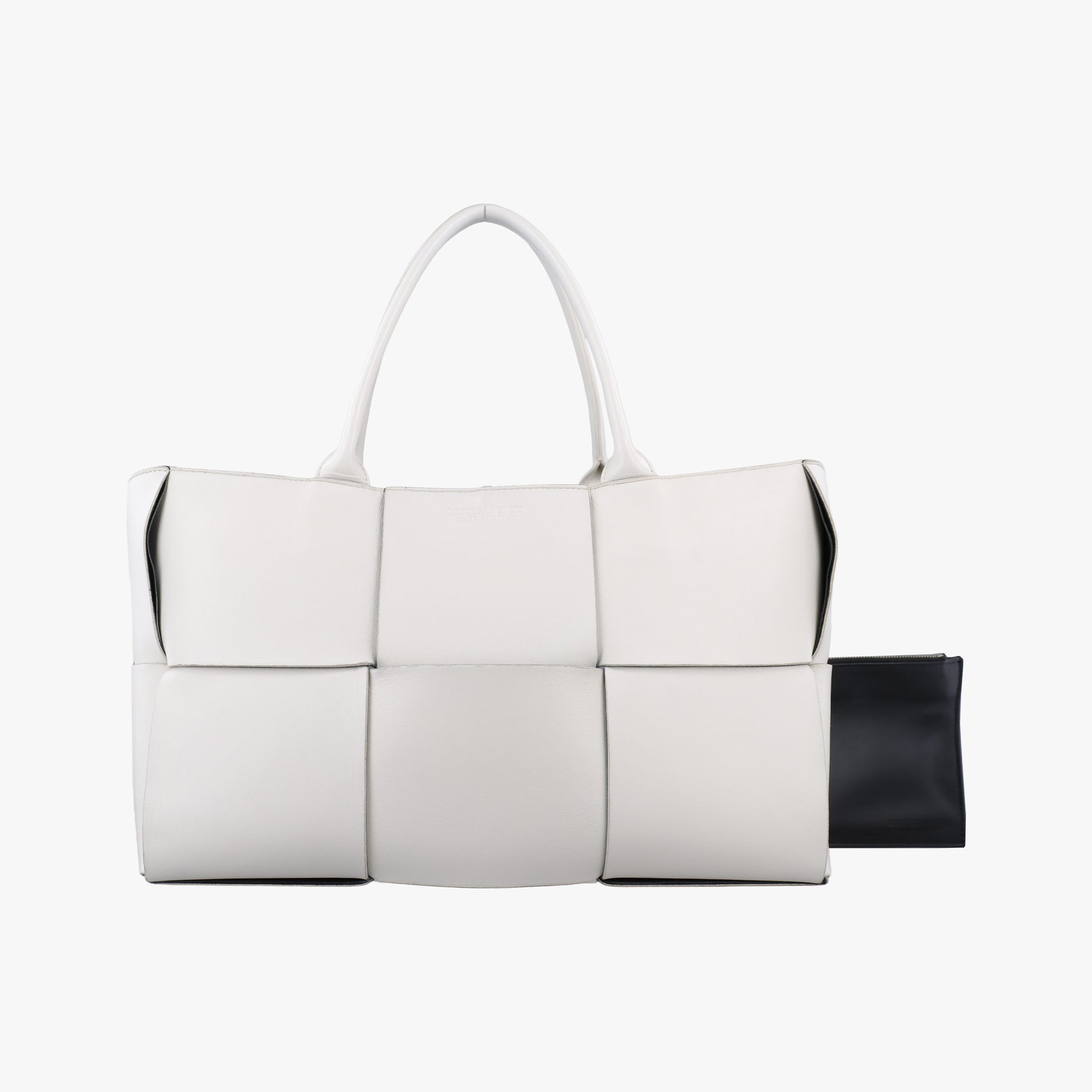 The Arcotote White lambskin B08714091Zザ アルコトート ホワイト ラムスキン B08714091Z