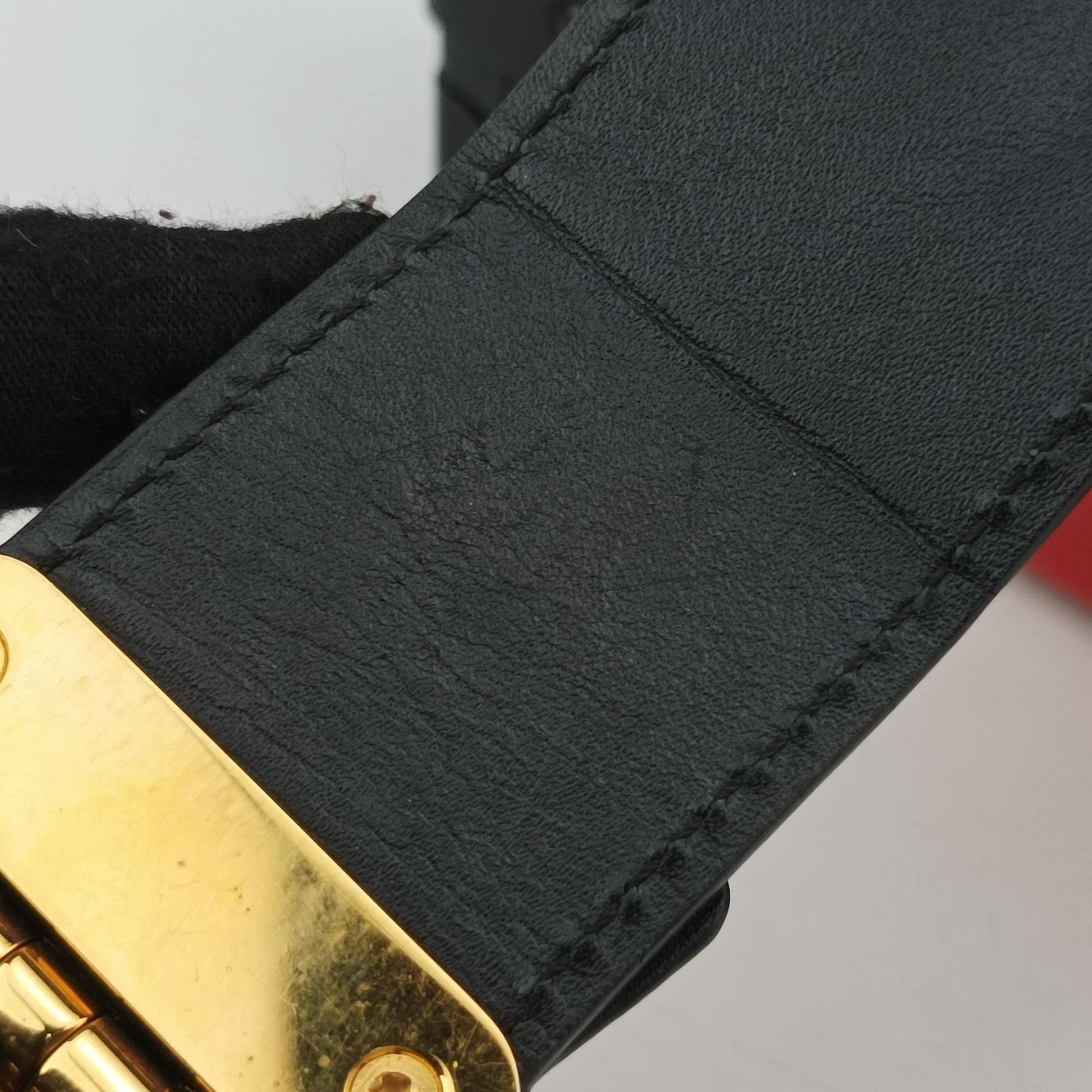PETITE MALLE Noir×COQUELICOT epi×Leather M54651 DU3175プティット マル ノワール×コクリコ エピ ×レザー M54651 DU3175