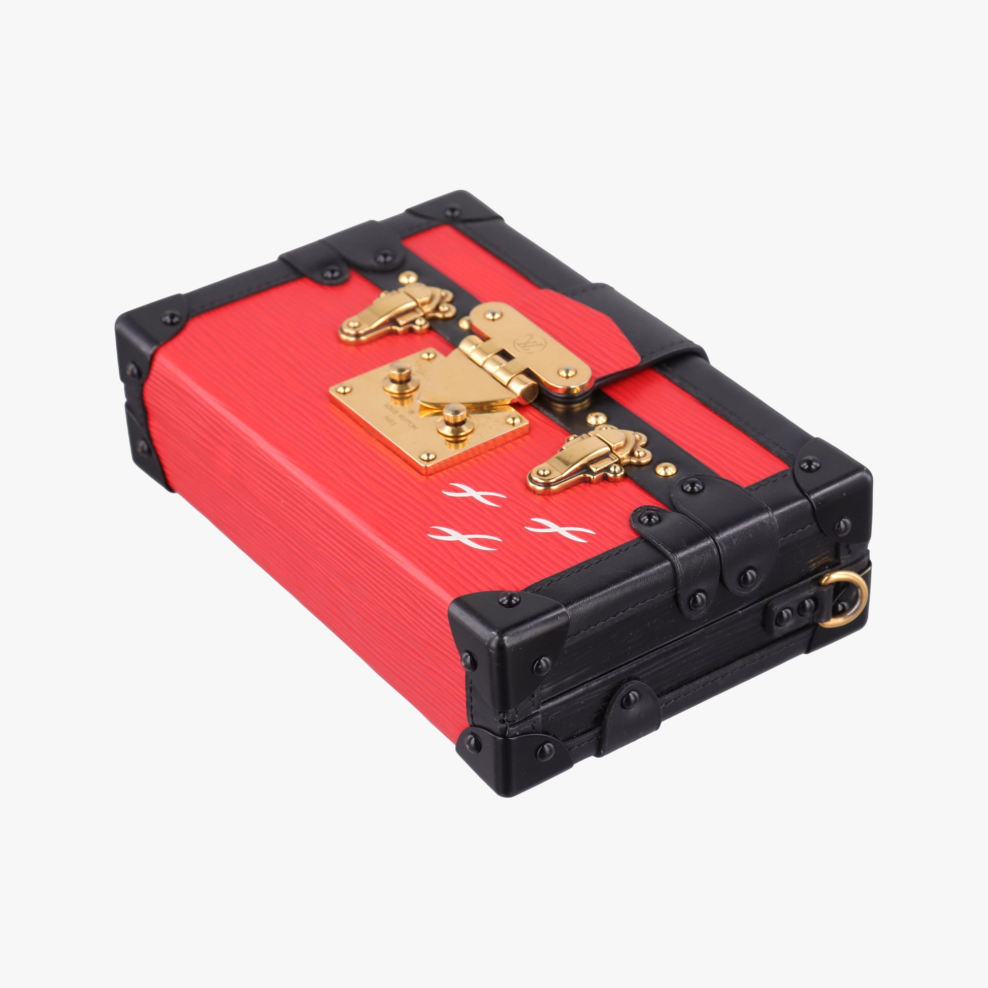 PETITE MALLE Noir×COQUELICOT epi×Leather M54651 DU3175プティット マル ノワール×コクリコ エピ ×レザー M54651 DU3175