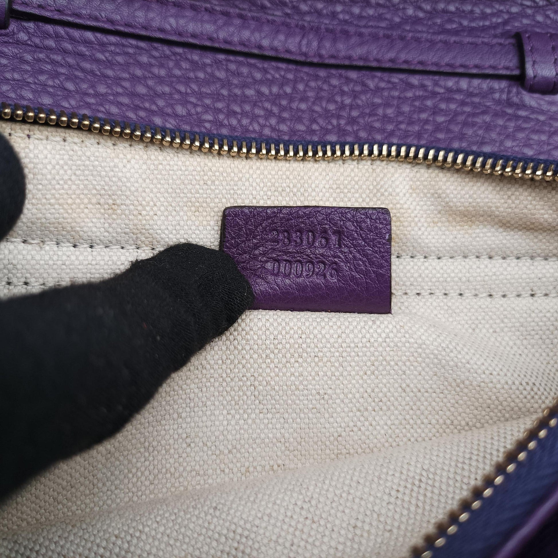 Broadway Purple Leather 283061 ブロードウェイ パープル レザー 283061 
