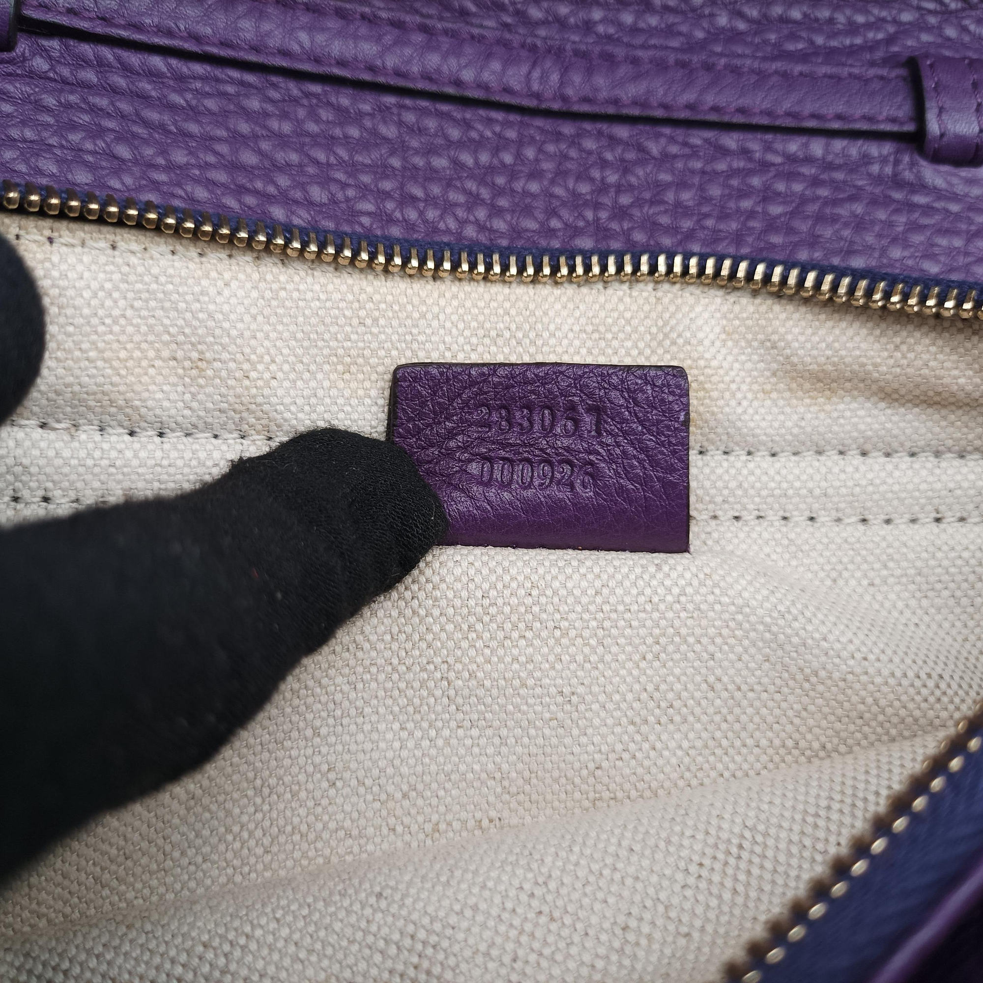 Broadway Purple Leather 283061 ブロードウェイ パープル レザー 283061 
