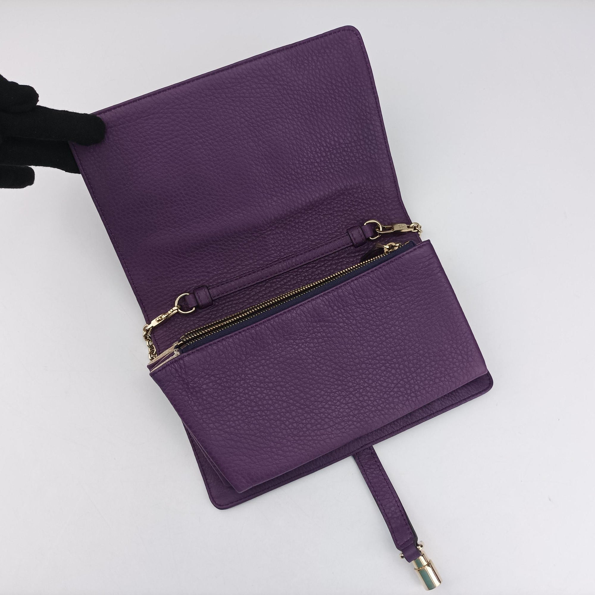 Broadway Purple Leather 283061 ブロードウェイ パープル レザー 283061 