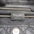Pre-owned Christian Dior Cannage Dior Soft Shopping Black lambskin  shoulderbag | stylenewstar