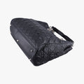 Pre-owned Christian Dior Cannage Dior Soft Shopping Black lambskin  shoulderbag | stylenewstar
