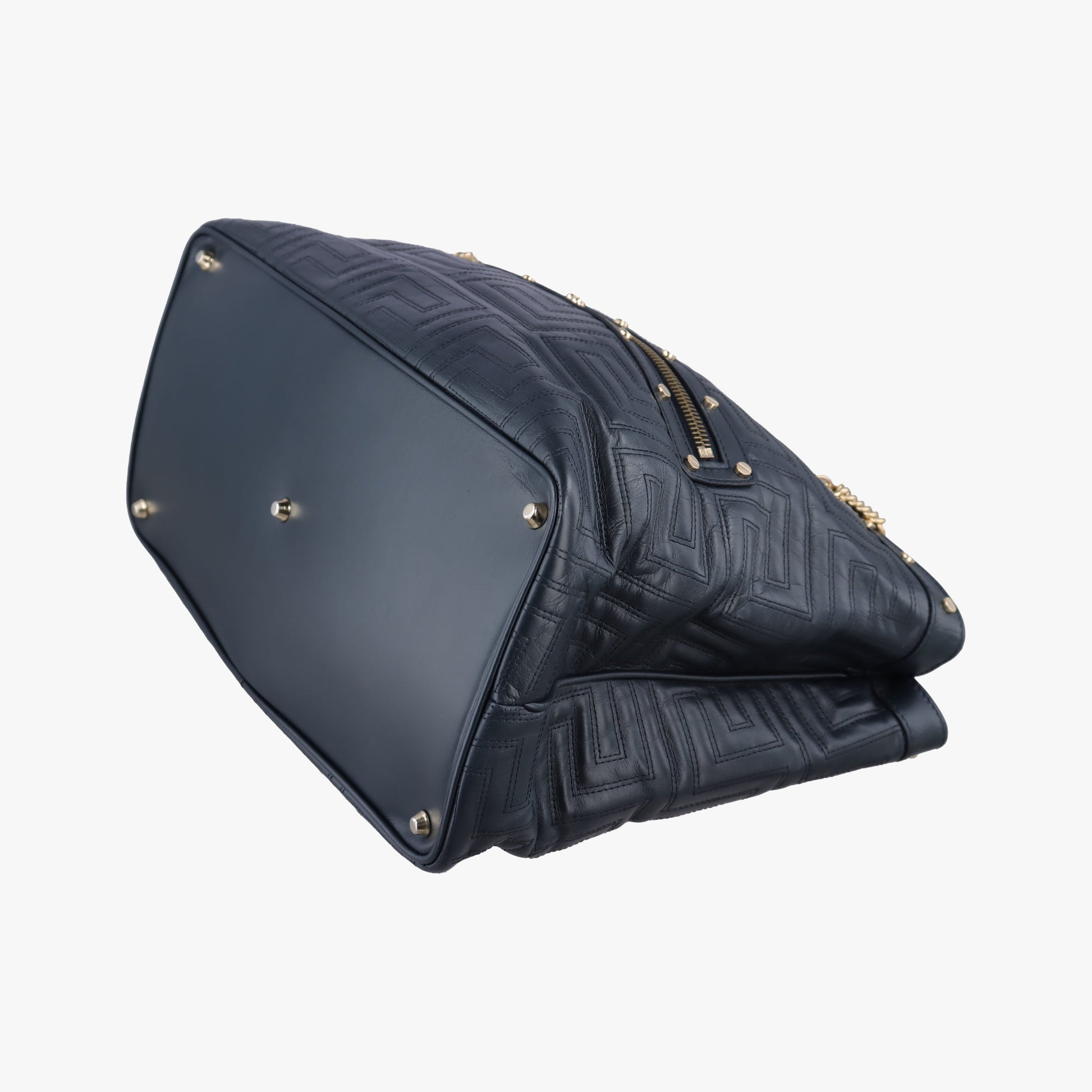 Medusa quilted Navy Leather メドゥーサ キルティング ネービー レザー 