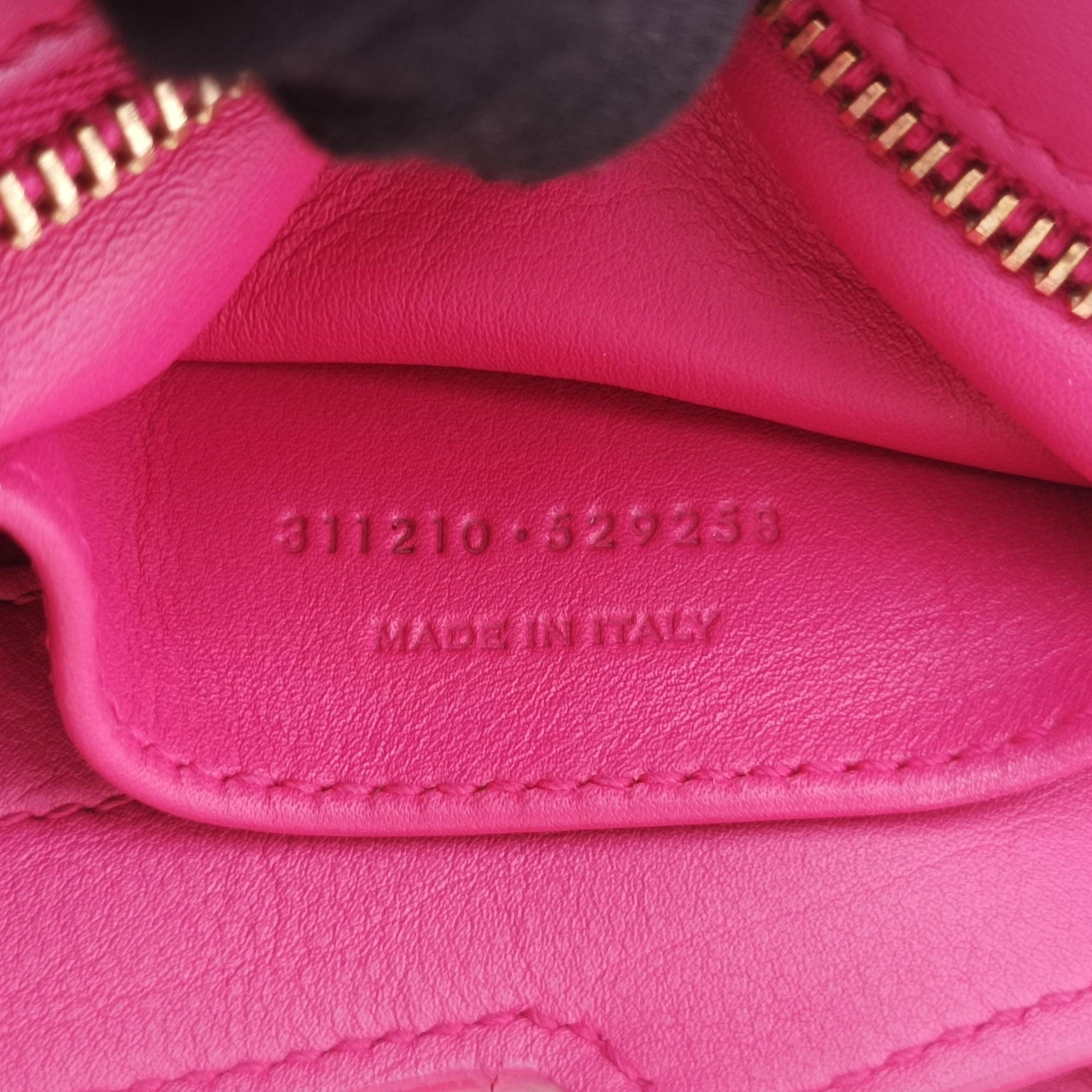 Y Ligne Petit Cabas Rose Leather 311210 311210.529258Yライン プチカバス ローズ レッド レザー 311210 311210.529258