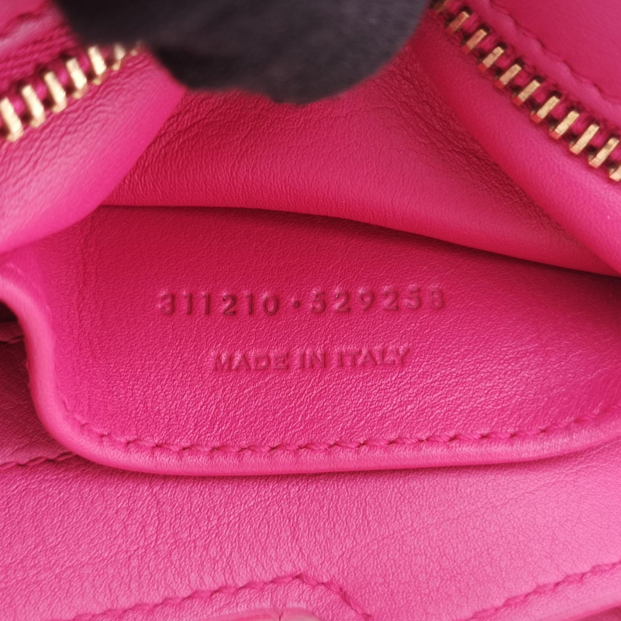 Y Ligne Petit Cabas Rose Leather 311210 311210.529258Yライン プチカバス ローズ レッド レザー 311210 311210.529258