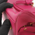 Y Ligne Petit Cabas Rose Leather 311210 311210.529258Yライン プチカバス ローズ レッド レザー 311210 311210.529258