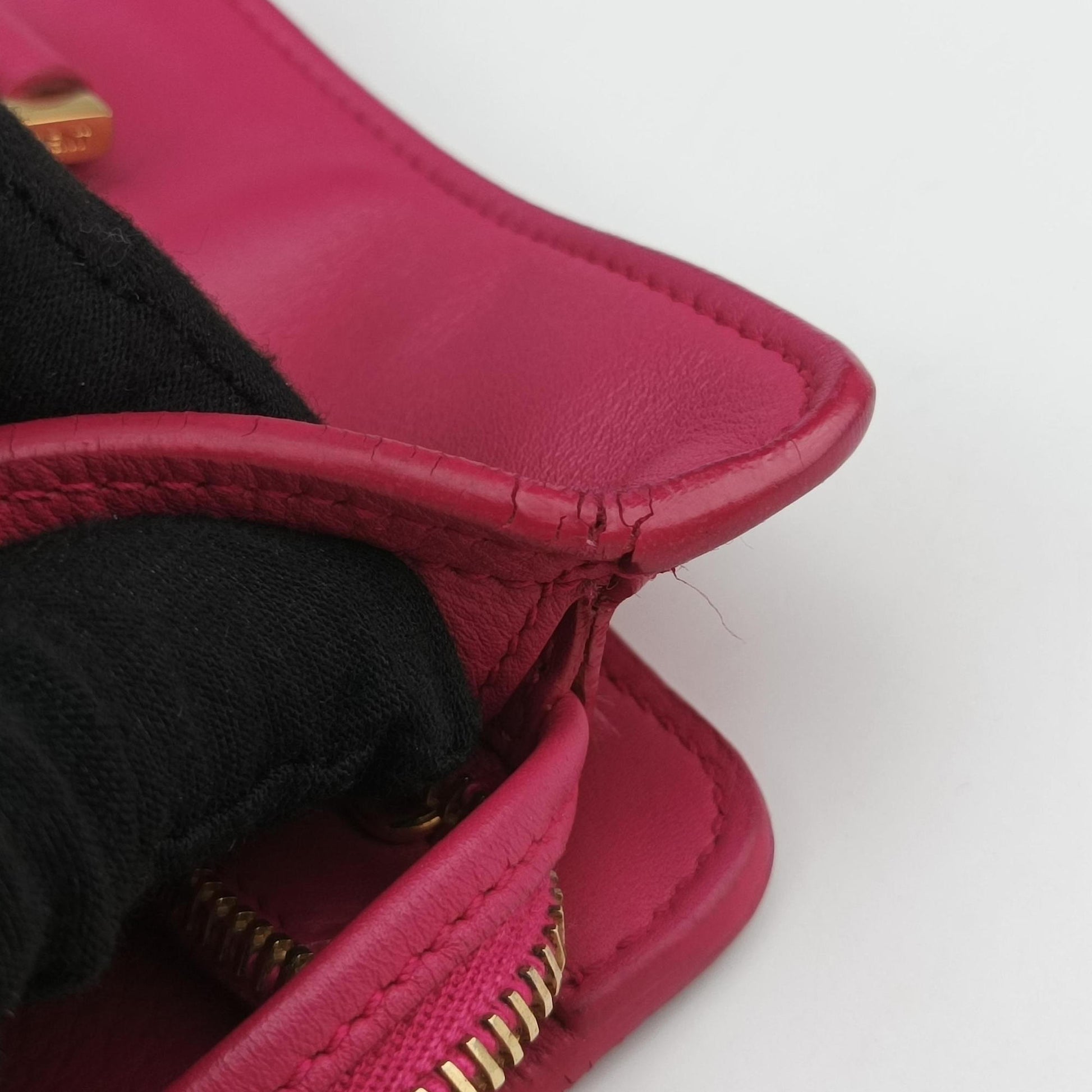 Y Ligne Petit Cabas Rose Leather 311210 311210.529258Yライン プチカバス ローズ レッド レザー 311210 311210.529258