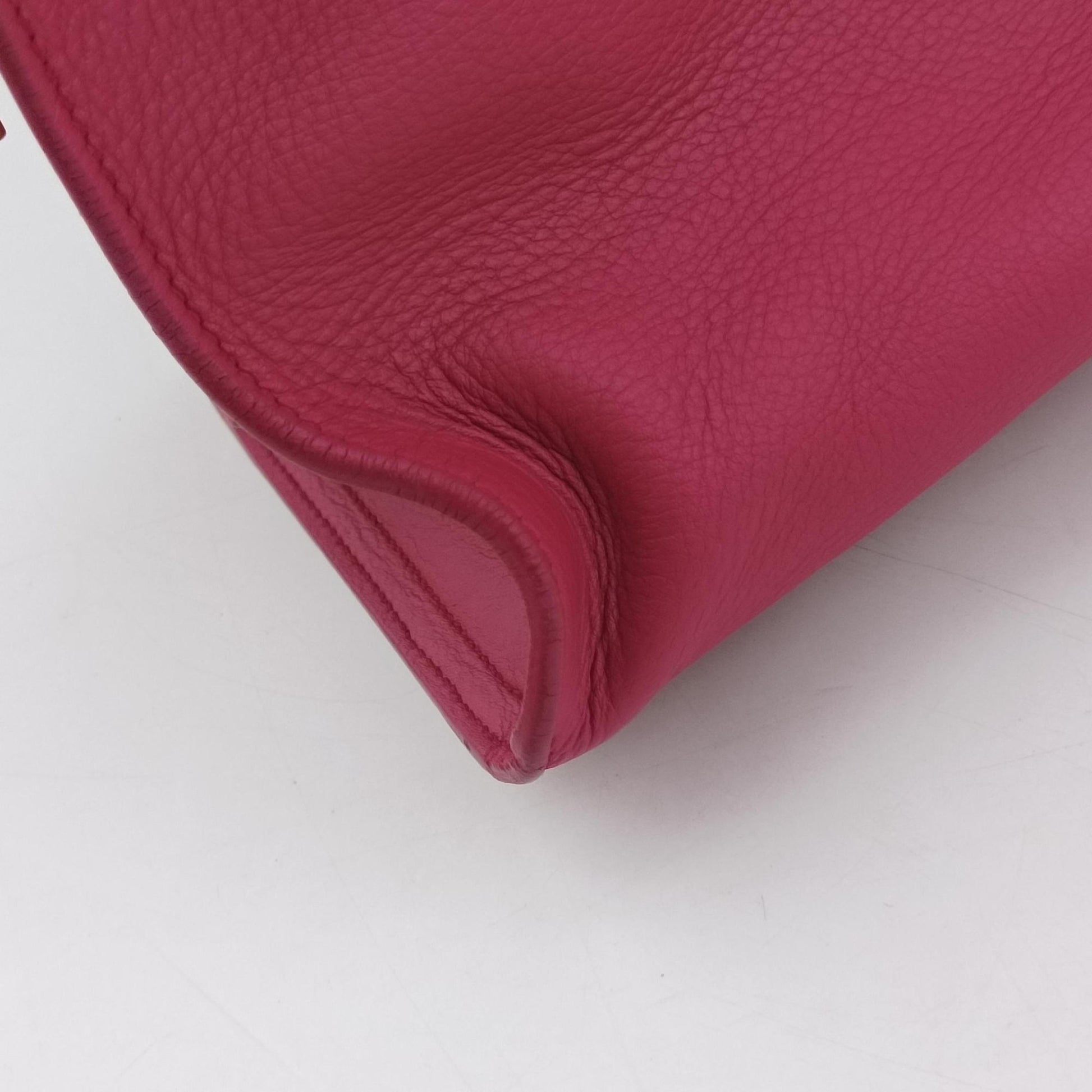 Y Ligne Petit Cabas Rose Leather 311210 311210.529258Yライン プチカバス ローズ レッド レザー 311210 311210.529258