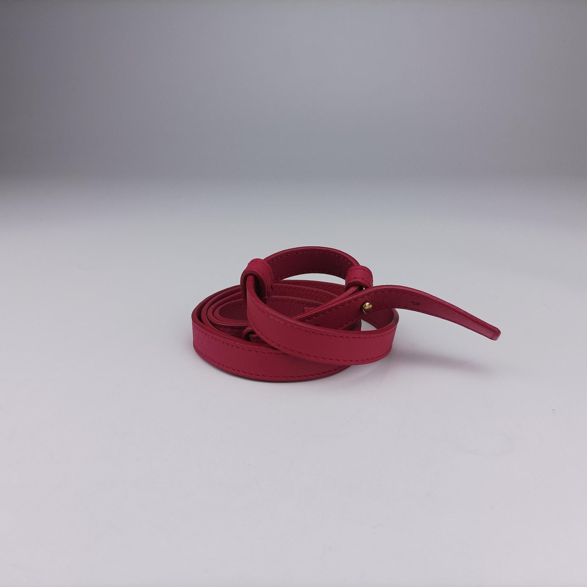 Y Ligne Petit Cabas Rose Leather 311210 311210.529258Yライン プチカバス ローズ レッド レザー 311210 311210.529258