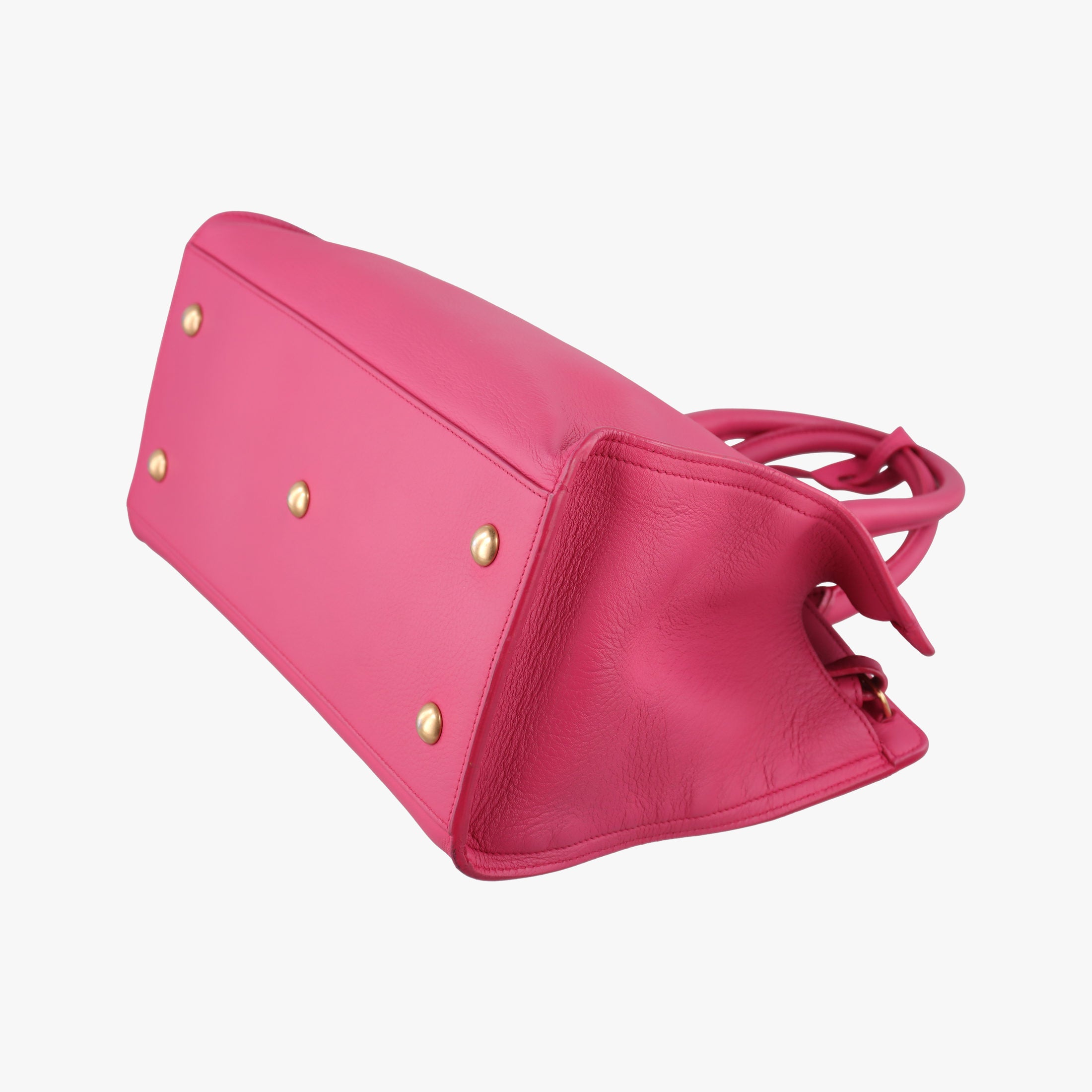 Y Ligne Petit Cabas Rose Leather 311210 311210.529258Yライン プチカバス ローズ レッド レザー 311210 311210.529258