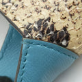JACKIE 1961 Blue × Red Python × Leather 636706 I03595990ジャッキー 1961 ブルー × レッド パイソン × レザー 636706 I03595990